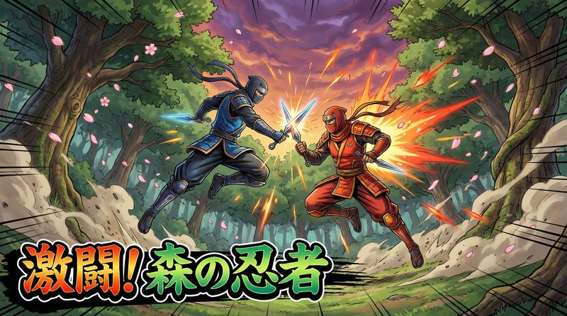 麻豆原创动作视频 - 忍者森林激战